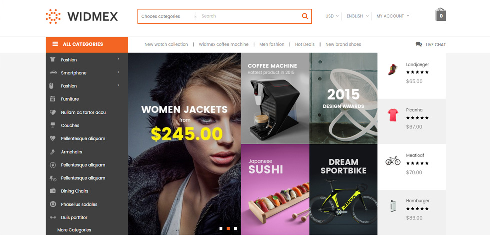Home page