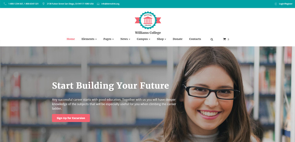 Home page