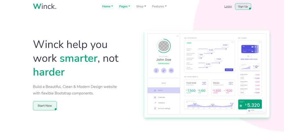 Home page