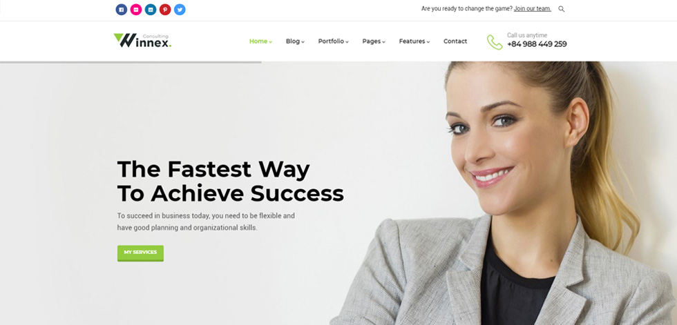 Home page