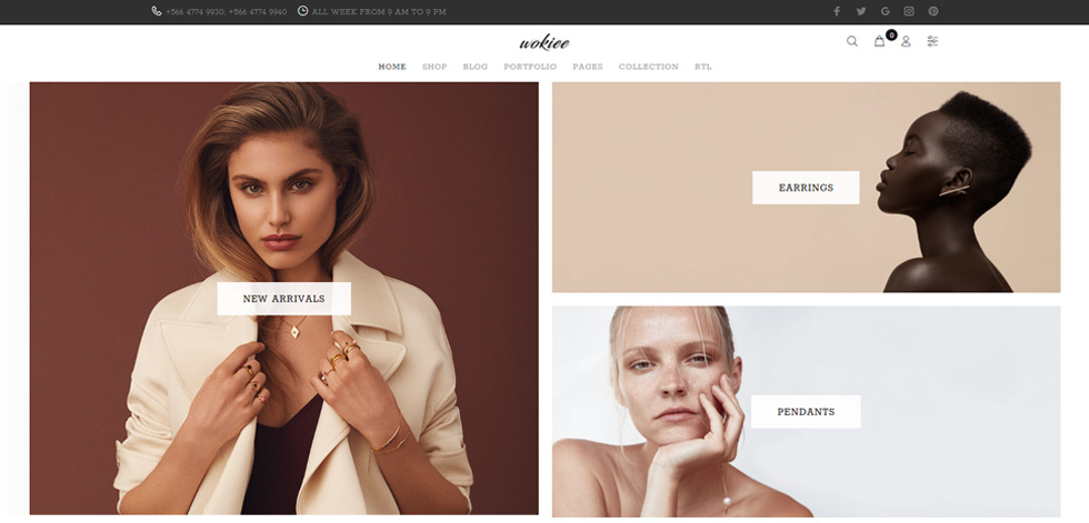 Home page