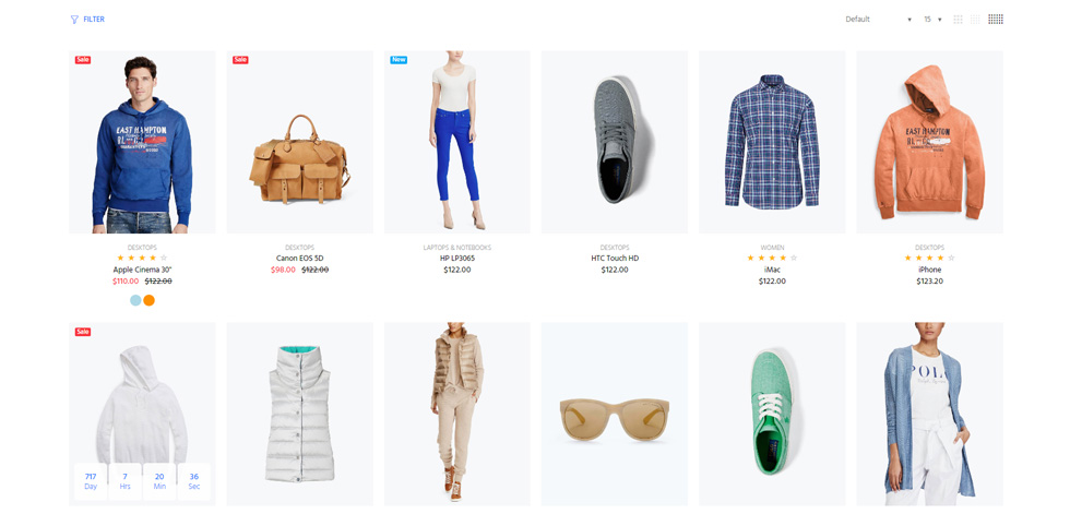 Category page