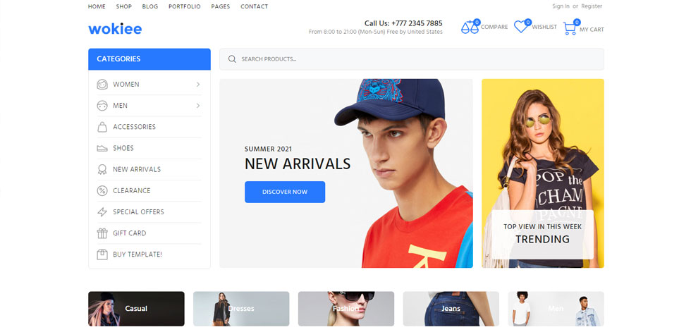 Home page