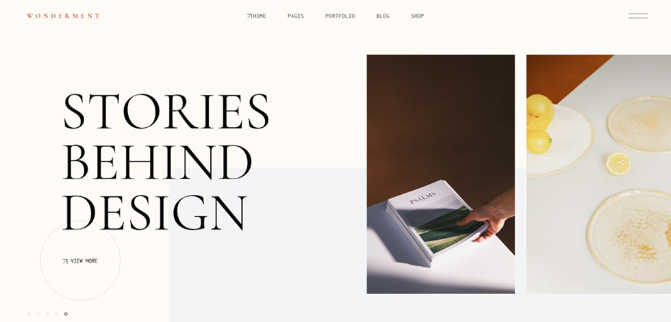 Home page
