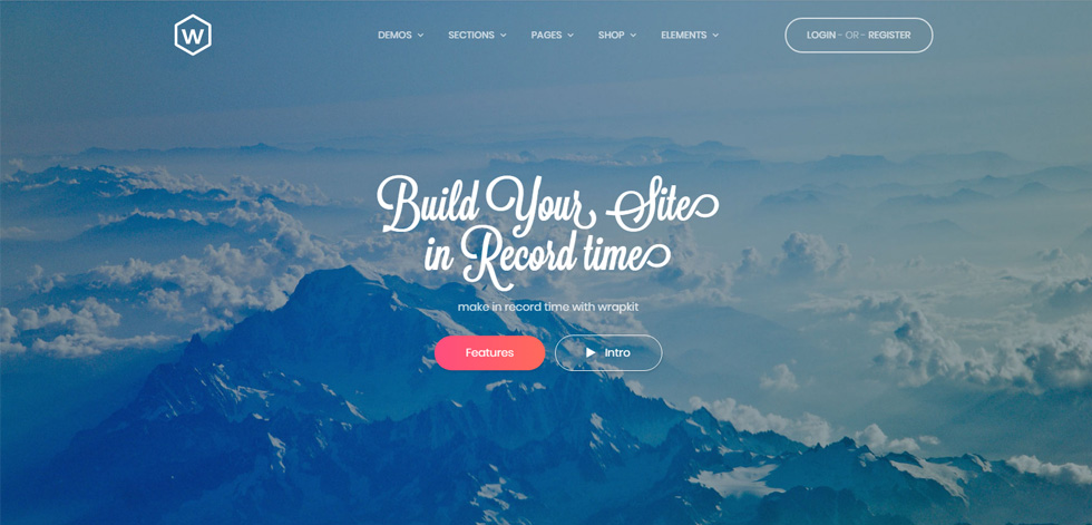 Home page