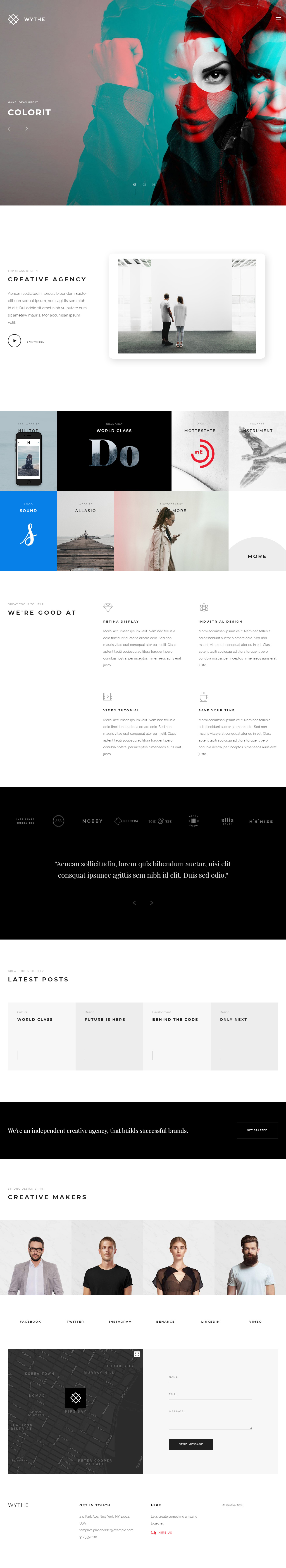 Wythe Best Agency WordPress Themes