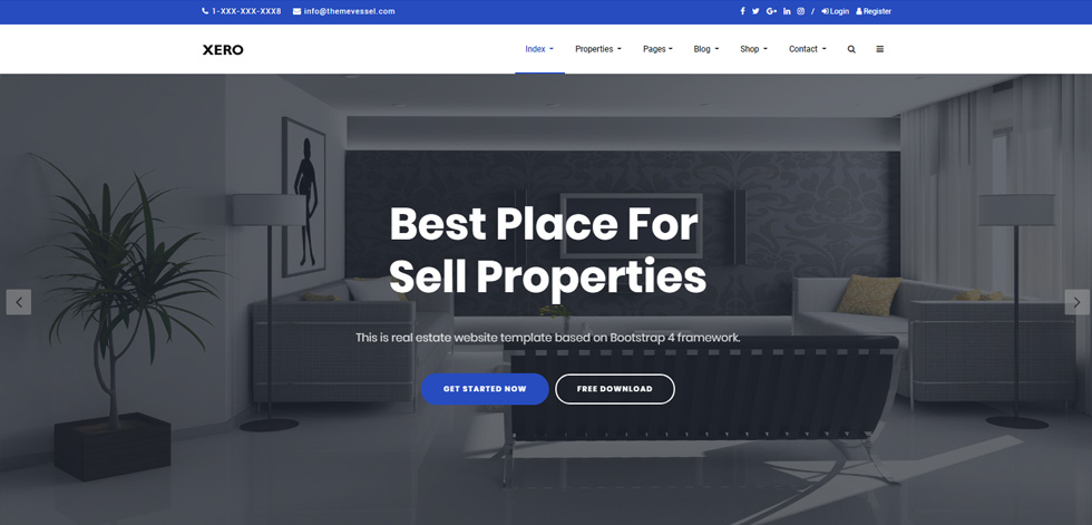 Home page