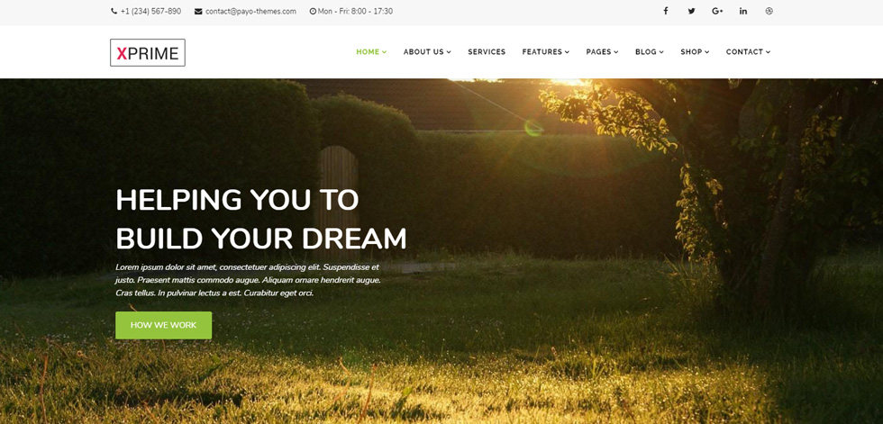 Home page