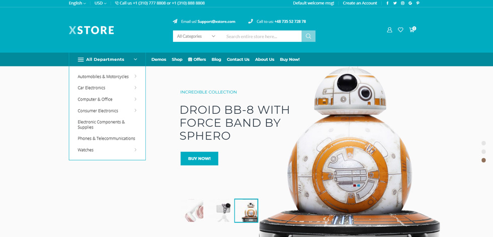 Home page