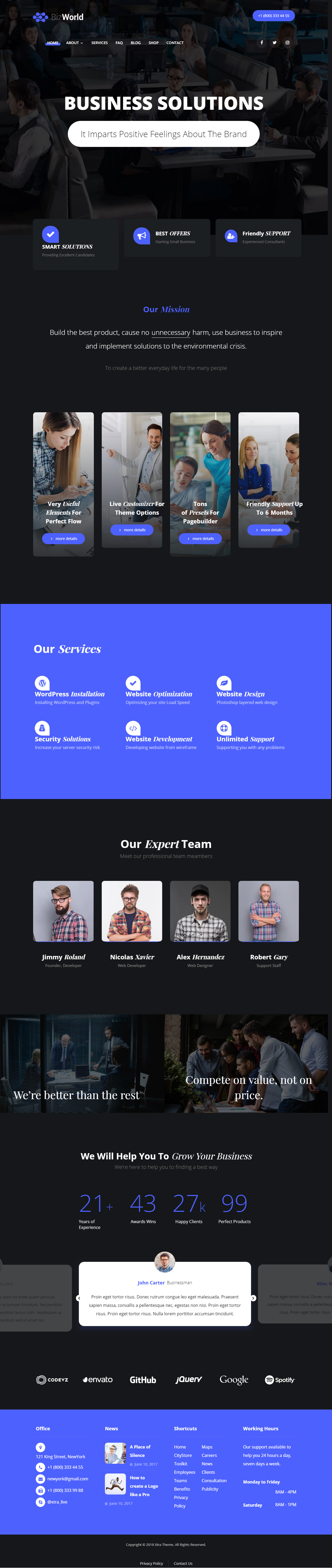 Xtra Multipurpose WordPress Themes