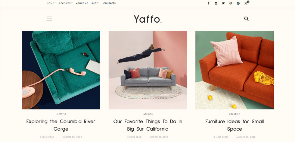 Home page