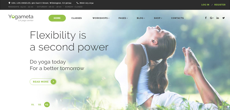 Home page