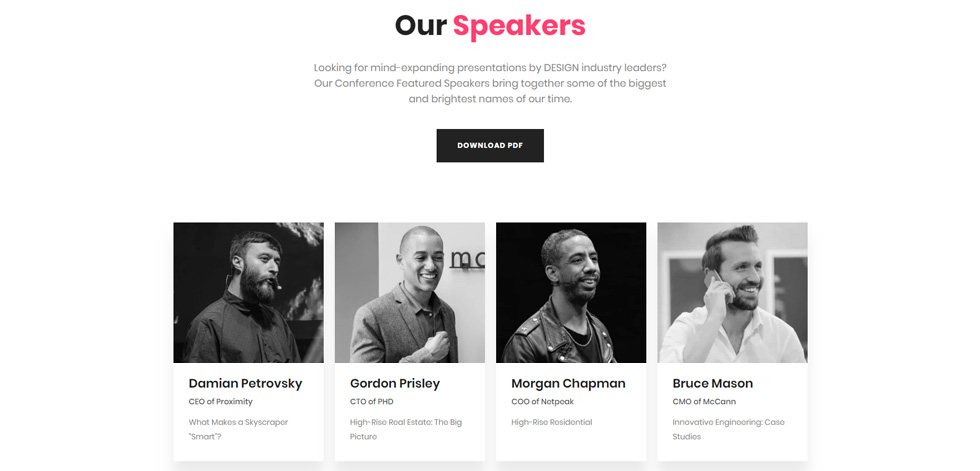 Speakers