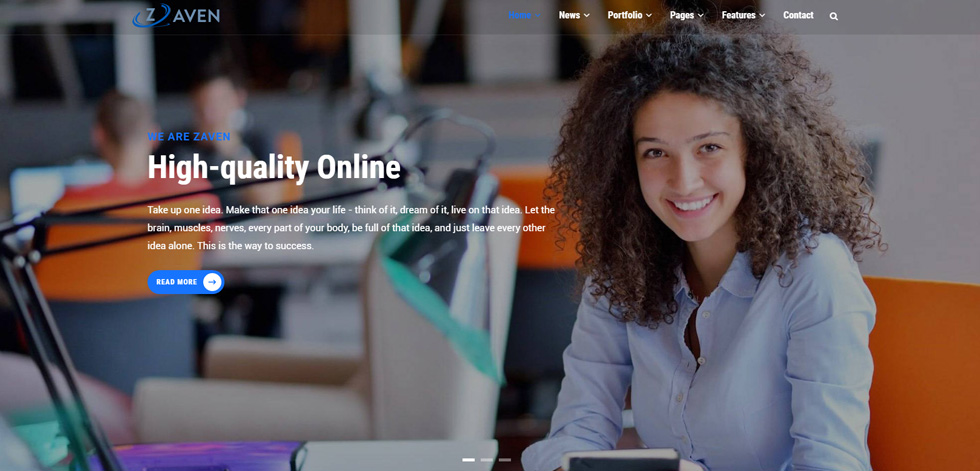 Home page