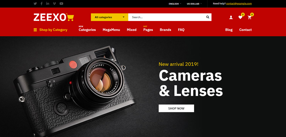 Home page