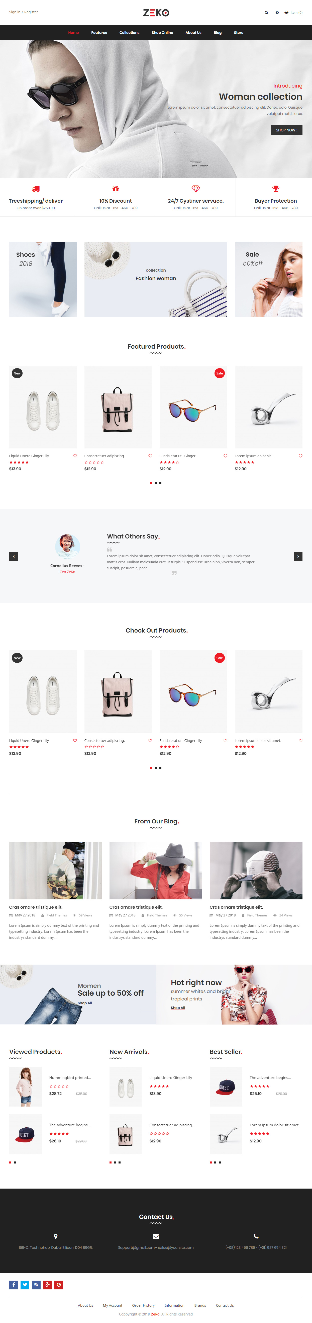 Zeko Prestashop Theme