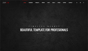 Zeplin – Premium Responsive Creative HTML5 Template