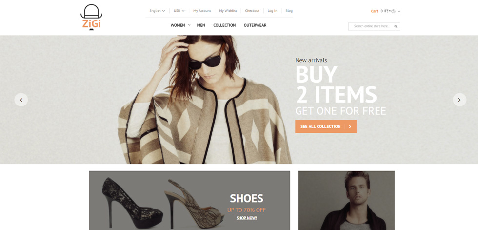 Home page