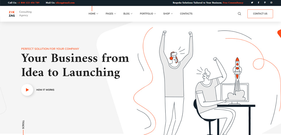 Home page