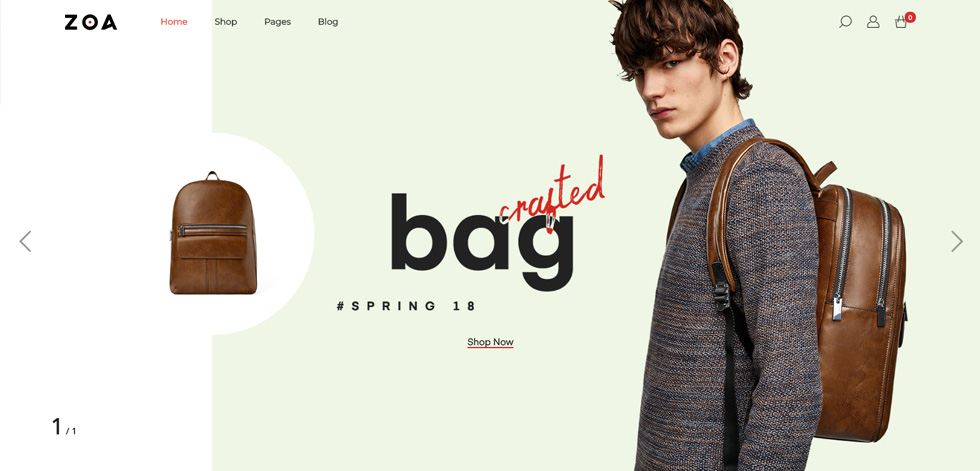 Home page