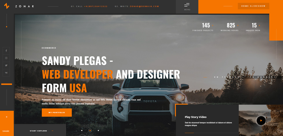 Home page