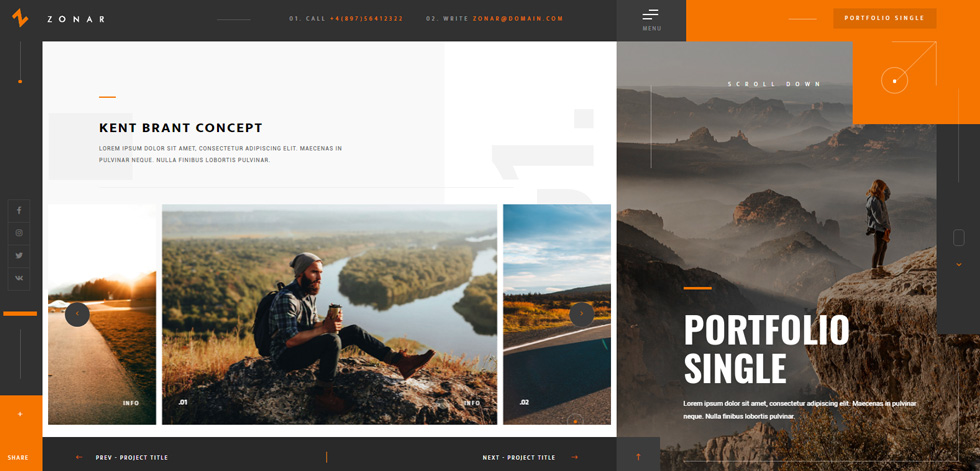 Portfolio single