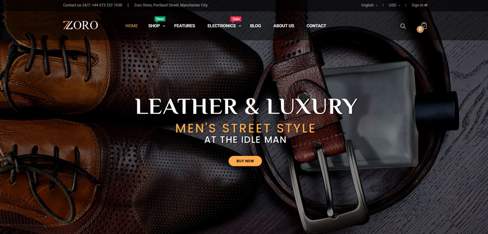 Home page