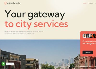 Administration – Premium Responsive City Government & Municipal WordPress Theme