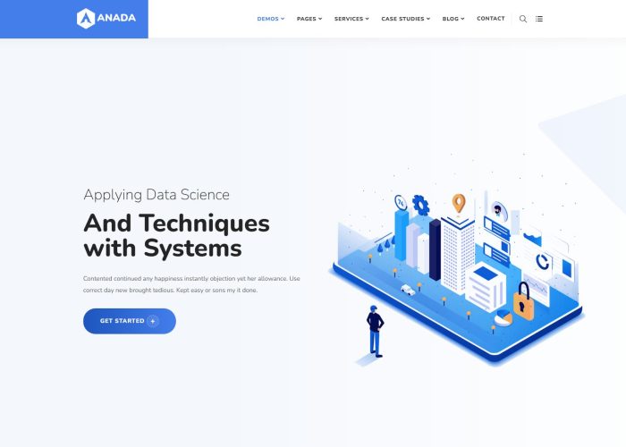 Anada – AI Agency & Data Science WordPress Theme