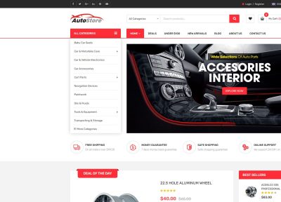 Auto Store – Premium Responsive Auto Parts Magento 2 Theme