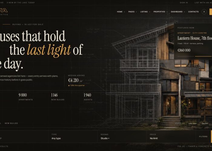AVAVA Home – Premium Responsive Real Estate Marketplace HTML5 Template