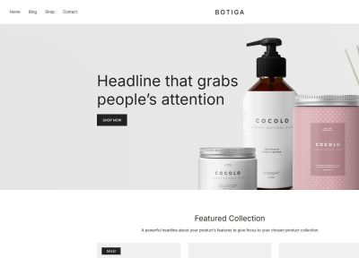 Botiga — Fast Free WooCommerce WordPress Theme