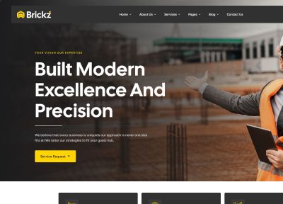 29 Best Construction Company WordPress Themes 2026