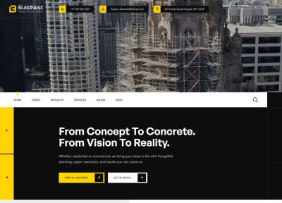 Buildnest – Premium Responsive Construction WordPress Theme