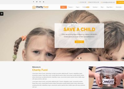 CharityFund – Premium Responsive Nonprofit Charity HTML5 Template