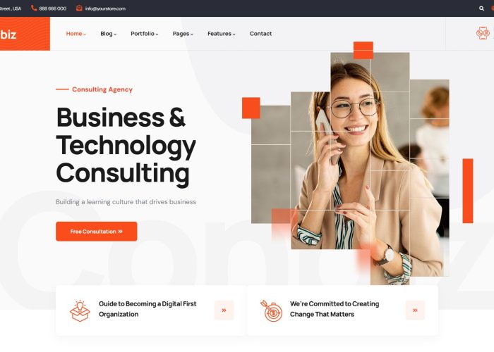 Conbiz – Premium Responsive Consultancy Business Drupal Theme