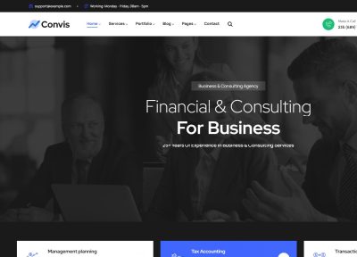 Convis – Premium Responsive Multipurpose Business Drupal 11 Theme