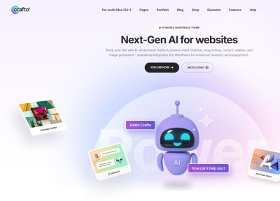 Crafto – AI-Powered Multipurpose WordPress Theme