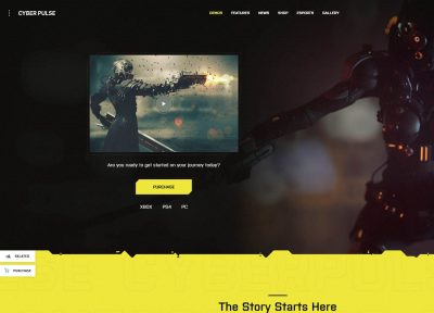 CyberPulse – Premium Responsive Gaming WordPress Theme