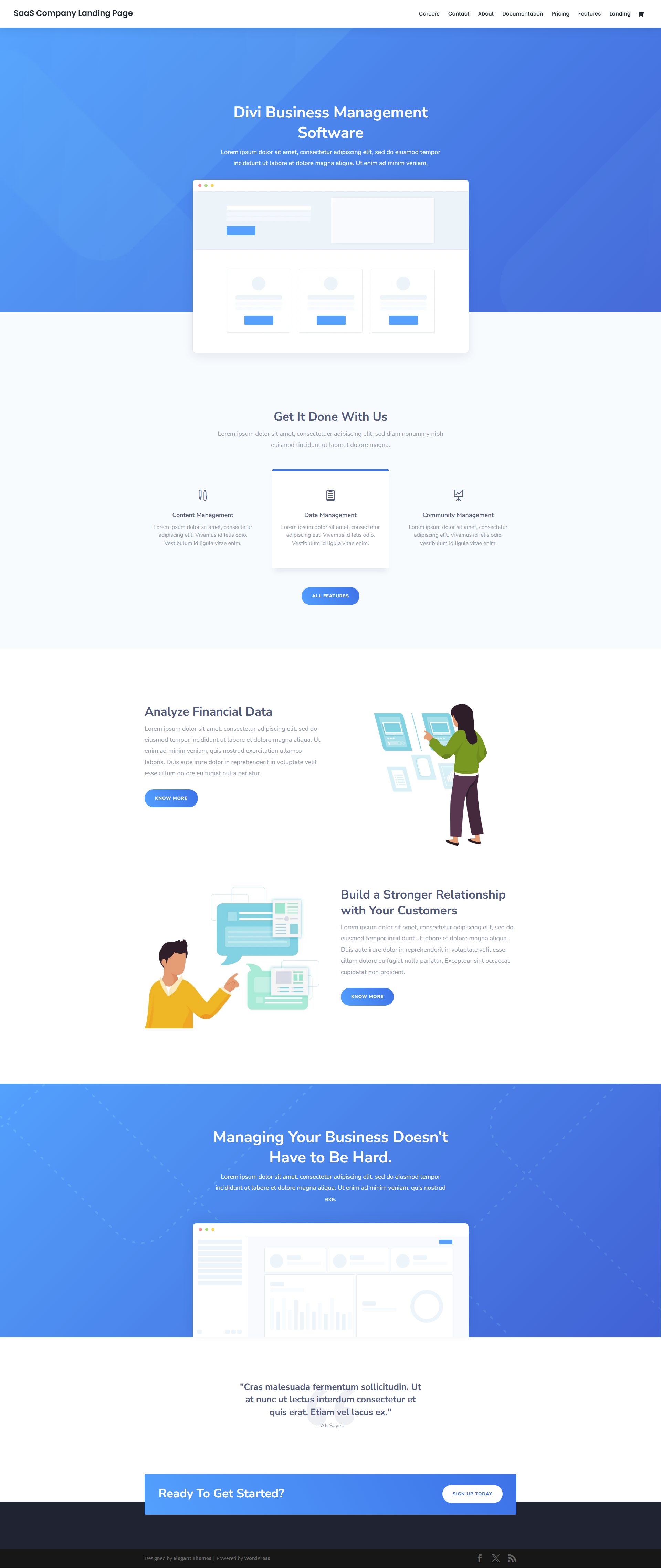 Divi Builder Plugin – Divi Visual Page Builder for Any Theme theme — Desktop preview
