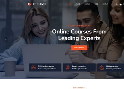 Educavo – Premium Responsive LearnDash Education WordPress Theme