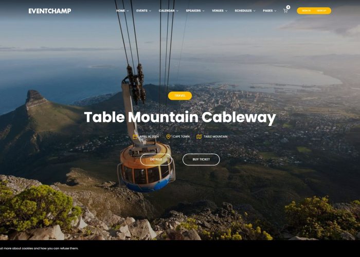 Event Champ – Premium Responsive Multiple Events & Conference WordPress Theme