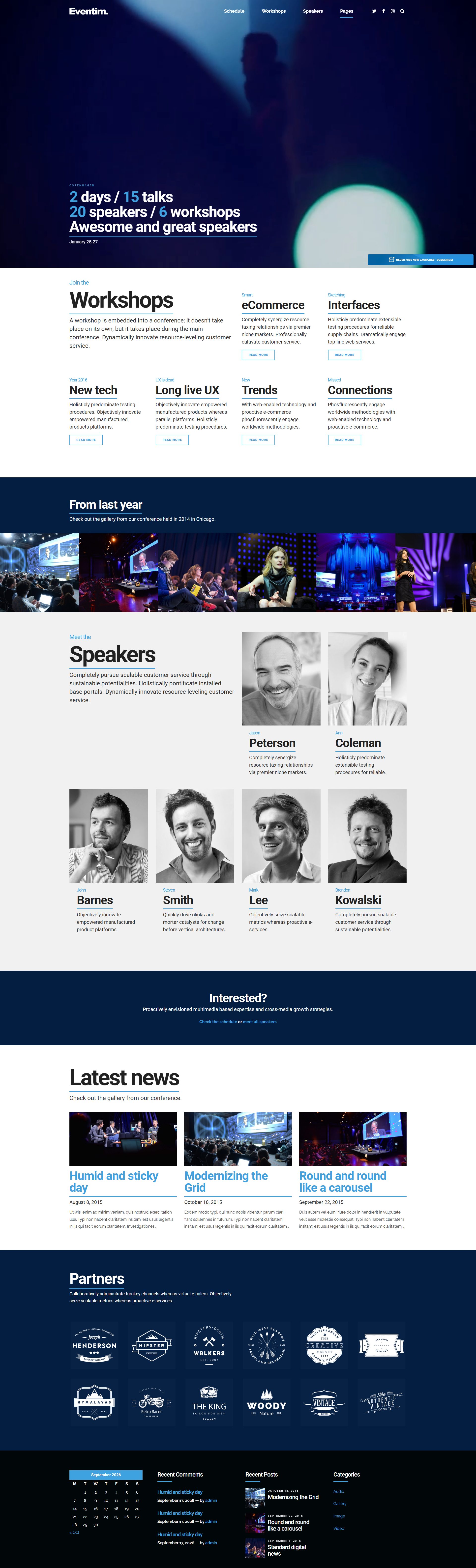 Eventim Events WordPress Theme