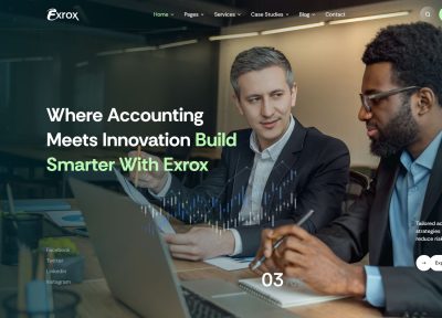 Exrox – Premium Responsive Accounting & Management Consulting HTML5 Template