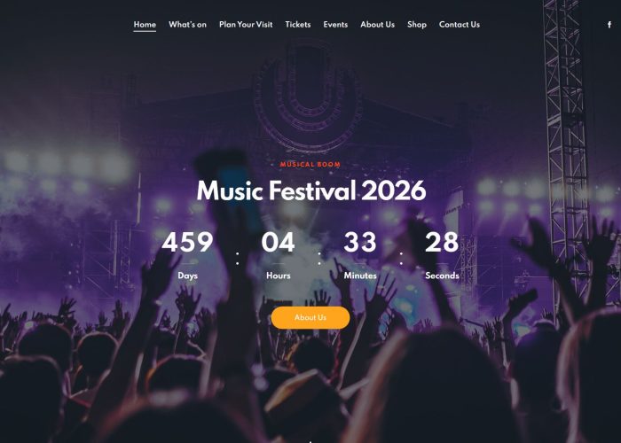Festy – Premium Responsive Festival, Theme Park and Circus WordPress Theme