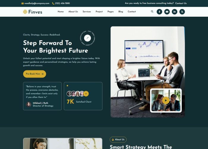 30 Best HTML5 Finance Website Templates 2026