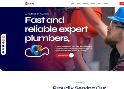 17+ Best Plumbing Website Templates 2026