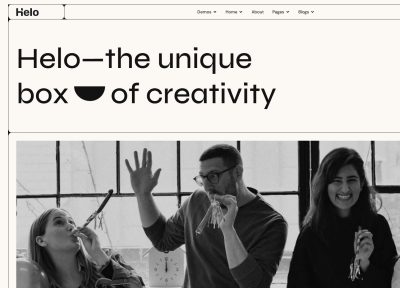 Helo – Premium Responsive GSAP Multipurpose WordPress Theme