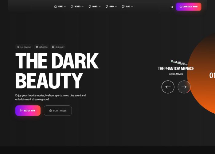 Holaa – Premium Responsive OTT Platform & Video Streaming WordPress Theme