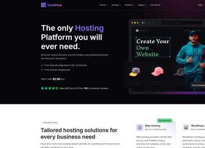 Hostinkar – Premium Responsive Hosting WordPress Theme